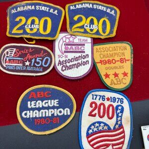 VTG Bowling Patches